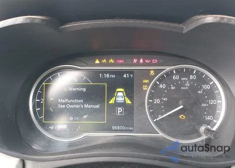 2020 Nissan Versa Sv Xtronic Cvt из США, поврежденный, VIN 3N1CN8EV7LL850848